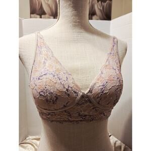 Maidenform Casual Comfort Convertible Lace Wireless Bra DM1188 34A Fairy Grunge